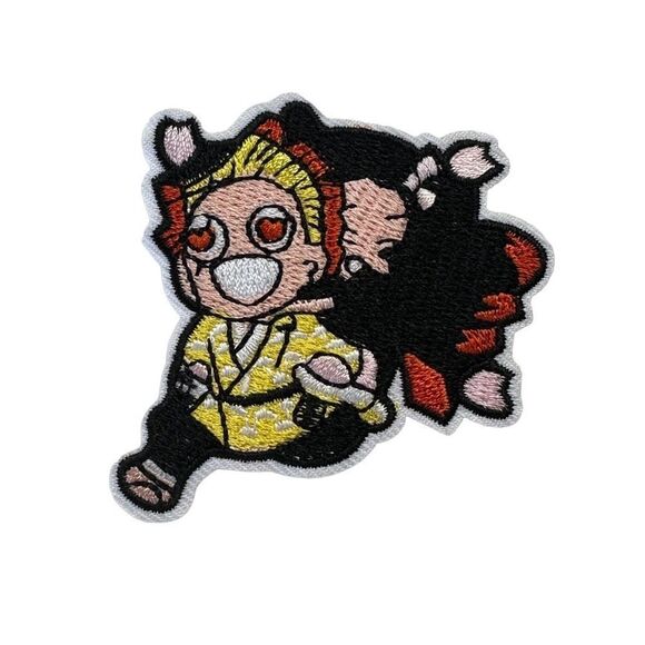 Demon Slayer Nezuko & Zenitsu Anime Embroidered Patch - Picture 1 of 5